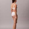 Bralette sem aro acolchoada em mistura de algodão e Modal