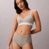 Bralette sem aro com forro leve e logótipo Archive