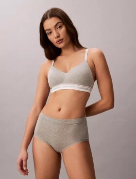 Bralette sem aro com forro leve e logótipo Archive