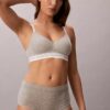 Bralette sem aro com forro leve e logótipo Archive