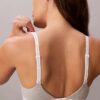 Bralette sem aro com forro leve e logótipo Archive