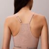 Bralette sem costuras em Microfiber com canelado e forro leve Bralette sem costuras em Microfiber com canelado e forro leve
