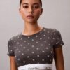 Bralette tipo T-shirt Icon em algodão e Modal com forro leve
