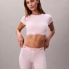 Bralette tipo T-shirt Icon em algodão e Modal com forro leve