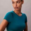 Bralette tipo T-shirt Icon em algodão e Modal com forro leve