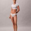 Bralette tipo T-shirt Icon em algodão e Modal com forro leve