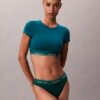 Bralette tipo T-shirt Icon em algodão e Modal com forro leve