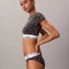 Bralette tipo T-shirt Icon em algodão e Modal com forro leve
