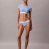 Bralette tipo T-shirt Icon em algodão e Modal com forro leve