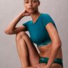 Bralette tipo T-shirt Icon em algodão e Modal com forro leve
