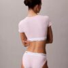 Bralette tipo T-shirt Icon em algodão e Modal com forro leve