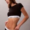Bralette tipo T-shirt Icon em algodão e Modal com forro leve