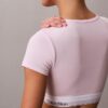 Bralette tipo T-shirt Icon em algodão e Modal com forro leve