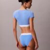 Bralette tipo T-shirt Icon em algodão e Modal com forro leve