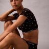 Bralette tipo T-shirt Icon em algodão e Modal com forro leve
