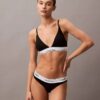 Bralette triangular com forro leve em algodão e Modal Icon