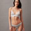 Bralette triangular com forro leve em algodão e Modal Icon