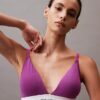 Bralette triangular com forro leve em algodão e Modal Icon