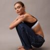 Bralette triangular com forro leve em algodão e Modal Icon