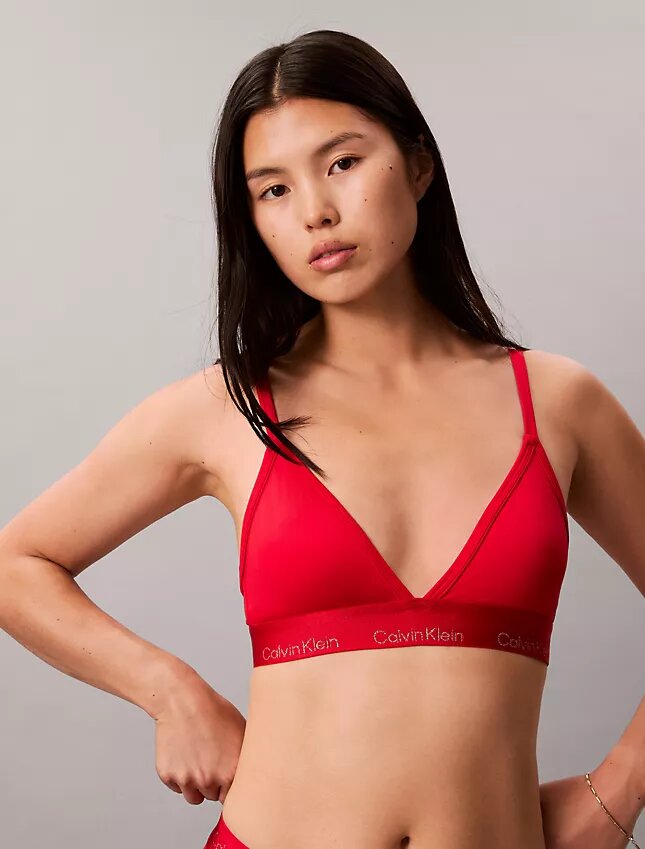 Bralette triangular com forro leve para o Ano Novo Lunar Bralette triangular com forro leve para o Ano Novo Lunar