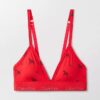 Bralette triangular com forro leve para o Ano Novo Lunar Bralette triangular com forro leve para o Ano Novo Lunar