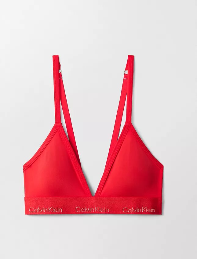 Bralette triangular com forro leve para o Ano Novo Lunar Bralette triangular com forro leve para o Ano Novo Lunar
