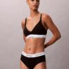Bralette triangular de maternidade Icon em algodão e Modal, com forro leve