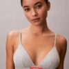 Bralette triangular Heritage Classic em Cotton Stretch com forro leve Bralette triangular Heritage Classic em Cotton Stretch com forro leve