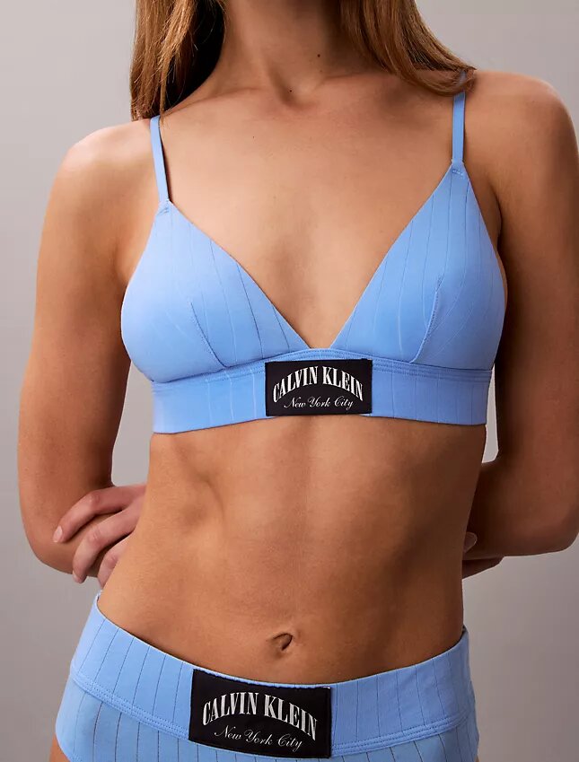 Bralette triangular Heritage Classic em Cotton Stretch com forro leve Bralette triangular Heritage Classic em Cotton Stretch com forro leve