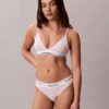 Bralette triangular Icon em algodão e Modal com forro leve