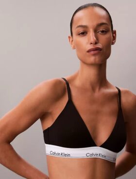 Bralette triangular Icon em algodão e Modal com forro leve