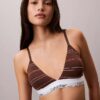 Bralette triangular Icon em algodão e Modal com forro leve