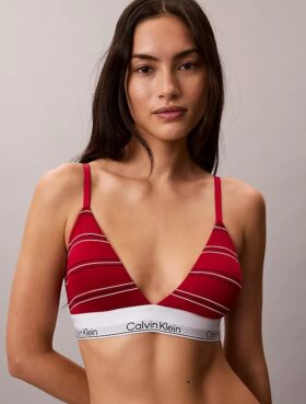 Bralette triangular Icon em algodão e Modal com forro leve