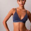 Bralette triangular Icon em algodão e Modal com forro leve