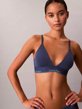 Bralette triangular Icon em algodão e Modal com forro leve