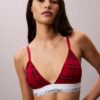 Bralette triangular Icon em algodão e Modal com forro leve