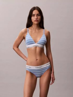Bralette triangular Icon em algodão e Modal com forro leve