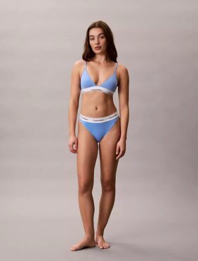 Bralette triangular Icon em algodão e Modal com forro leve