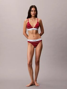 Bralette triangular Icon em algodão e Modal com forro leve