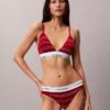 Bralette triangular Icon em algodão e Modal com forro leve