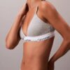 Bralette triangular Icon em algodão e Modal com forro leve