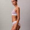 Bralette triangular Icon em algodão e Modal com forro leve