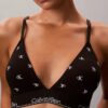 Bralette triangular Icon em algodão e Modal com forro leve