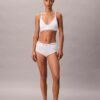 Bralette triangular Icon em algodão e Modal, com forro leve, para pós-cirurgia