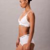 Bralette triangular Icon em algodão e Modal, com forro leve, para pós-cirurgia