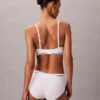 Bralette triangular Icon em algodão e Modal, com forro leve, para pós-cirurgia