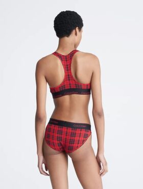 Bralette Unlined Icon Cotton Modal Holiday