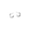 Brincos Curved Pebble Brincos Curved Pebble