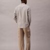 Calças cargo de corte reto em algodão Cotton Stretch Calças cargo de corte reto em algodão Cotton Stretch