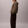 Calças cargo de corte reto em algodão Cotton Stretch Calças cargo de corte reto em algodão Cotton Stretch